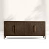 Modernes, minimalistisches Sideboard aus Massivholz