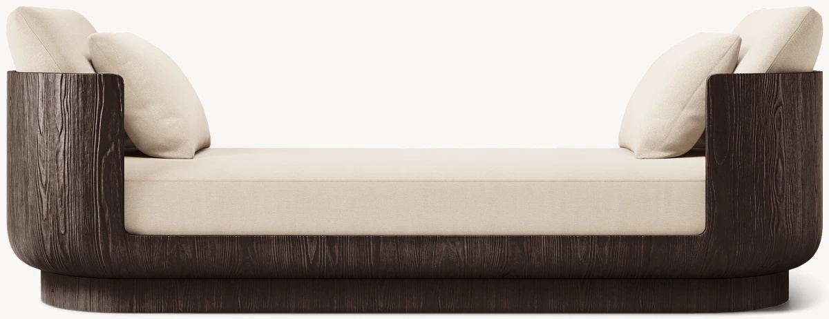 Stoff Doppelarm Daybett