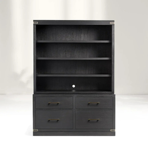 Modulares Bücherregal mit Dateibasis