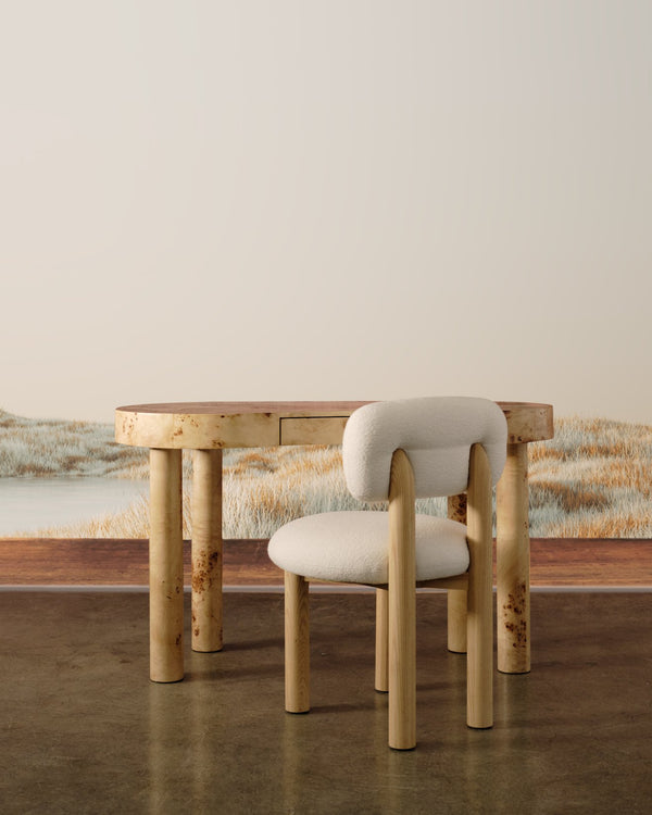 Stämmiger Schreibtisch