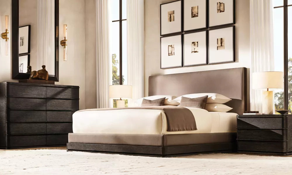 Doppelbett Stofftafel