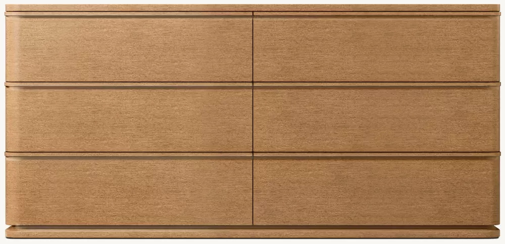 Einfacher Kabinett mit sechs Drasten