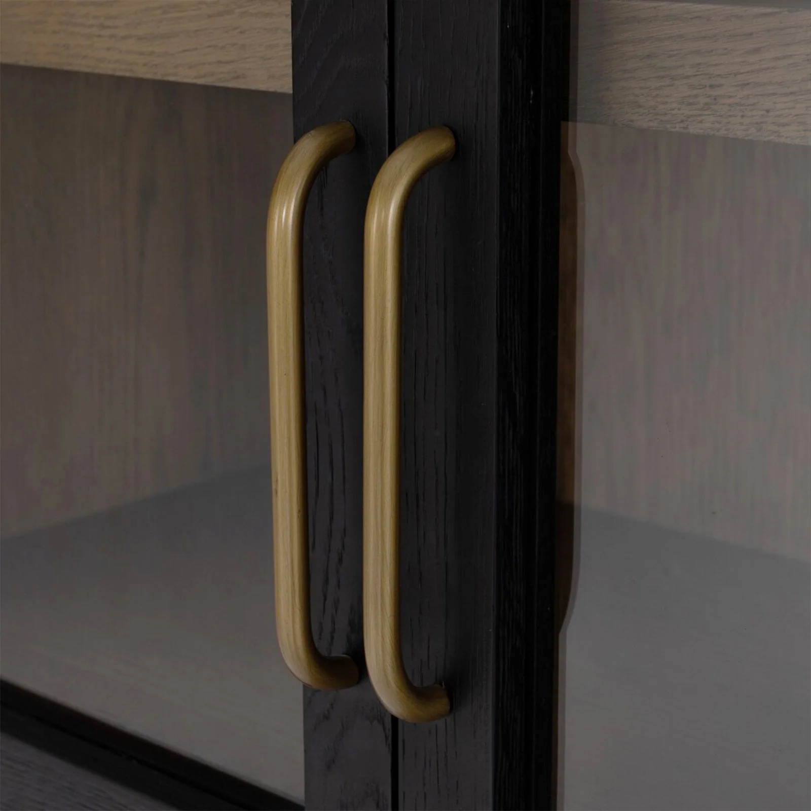 Eichenbogen - Oberglas - Türbuchregal