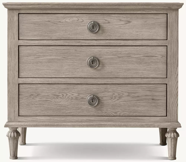 Rattan & Wood schloss den Nachttisch